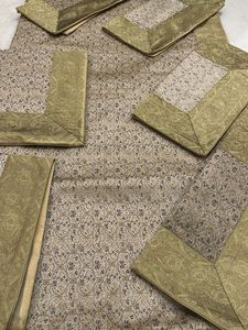 Elegant Silk Bedspread Set –