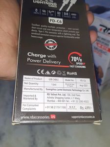 RD TYPE -C TO LIGHTING Cabel Fast