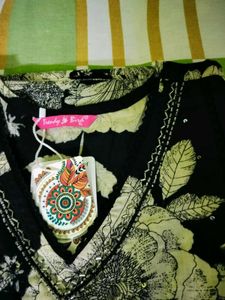 Unused Black Kurta Set ( Fixed Price)