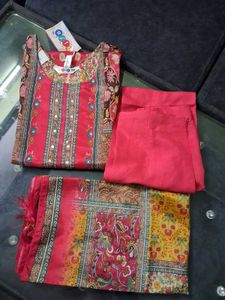 Elegant Printed Kurta Set razwadi