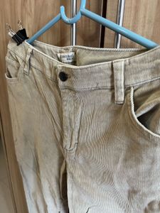 Khaki Corduroy Pants- Worn Once