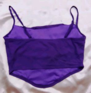 Purple Corset Top