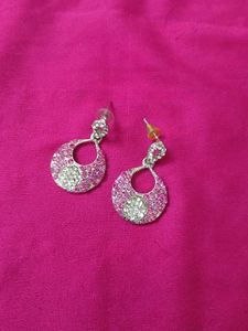 Silver ad stone Dangle Earrings 11 combo