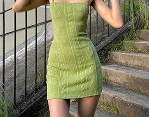 Cable Knit Mini Dress
