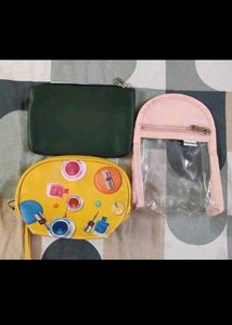 Cosmetic Bags - Set of 3