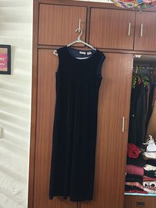 Strechable Imported Fabric Velvet Dress