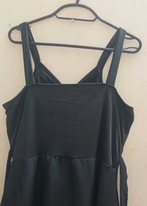 Elegant Black Hi-Lo Dress