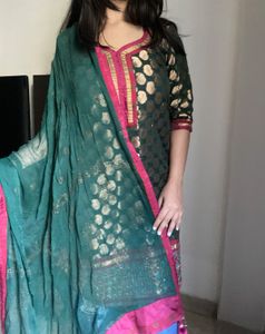 Beautiful Brocade Kurta Set