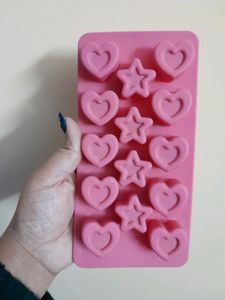 Resin Mould Heart and Stars