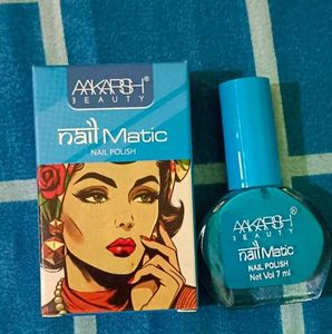 Nail Matic Polish - Teal