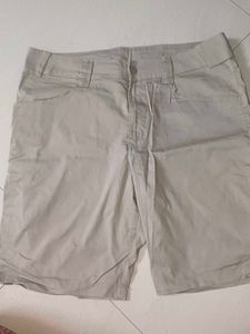 Men's Beige Shorts