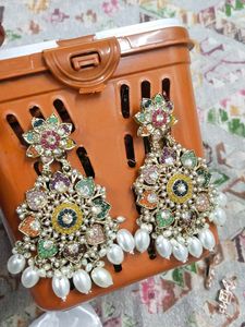 New Pakistani Work Earrings