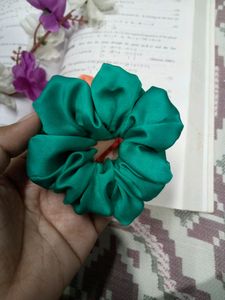 Beautiful Satin Scrunchies + One Freebies