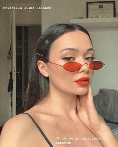 Red Retro Sunglass