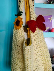 Crochet Tote Bag