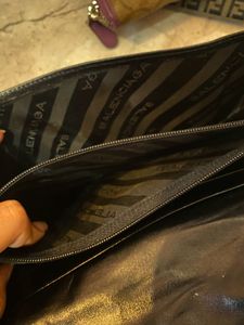 Balenciaga Elegant Black Clutch