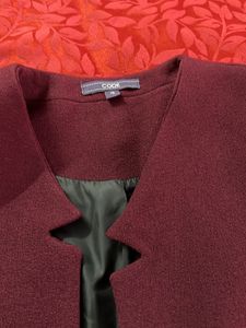 Solid Open Front Jacket