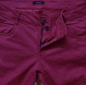 &#34;&#39;Ginger&#34; Red Jeans