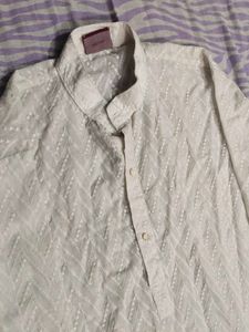 😍Amazing Cotton Chikankari Kurta For Men🥰