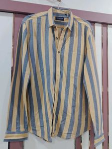 Yellow Black Striped Shirt