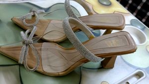 Zara Heels with Bow Detail ✨