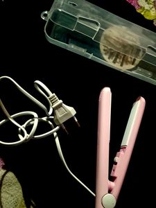 Pink Hair Straightener