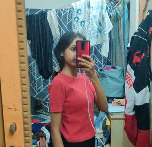 Red T-Shirt (it&#39;s pink in colour)