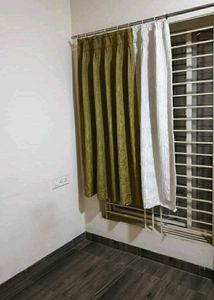 Elegant Green-White Window+Door Curtains (2 Each)