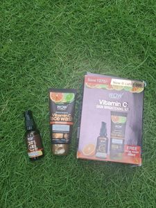 Wow Vitamin C Kit Face Wash And Faceserum Any 1