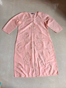 Elegant Peach Kurta