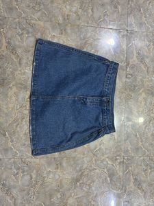 Denim Mini Skirt