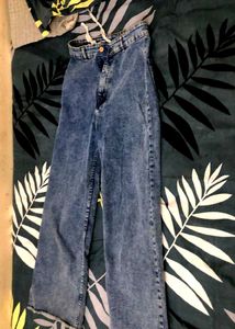 Wide Leg High Waist Jeans