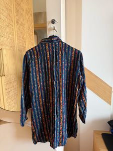 Striped Button-Down Shirt