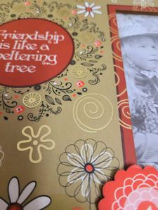 Vintage PHOTO FRAME Friendship Cute 3D