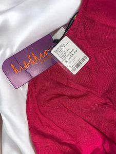 Royal Pink Kurta With Mirror Work Golden Embroider