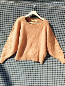 Floral Embroidered Sweater