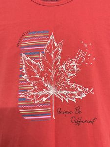 Women Tshirt (Carrot Colour)