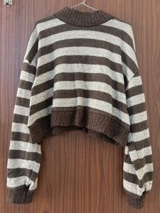 Striped korean Knit Sweater
