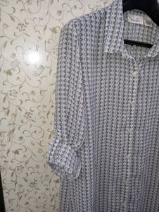 Dressbarn Long Printed Tunic