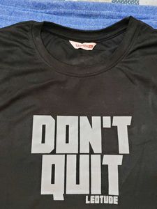 Black Graphic Print T-Shirt