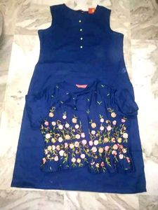 Alena Beautiful Embroidered Koti Kurta