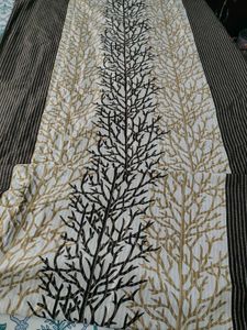 Tree Print  Curtains for door set of 3