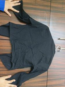 Stylish Black Button-Down Jacket