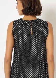 Vero Moda Polka Dot Tank Flowy Formal Sleeveless