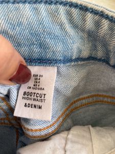 H&amp;M Bootcut High Waist Jeans