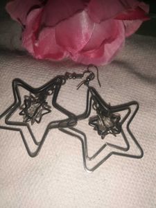 Star Drop Earrings