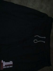 Black Graphic T-Shirt And Pant