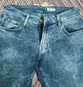 Original Spykar Blue Denim Jeans