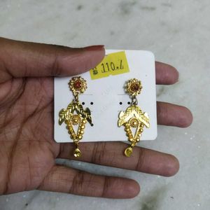 6 Pair 🌟 Golden Earrings