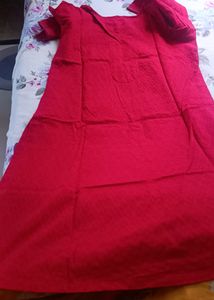 Red Kurti